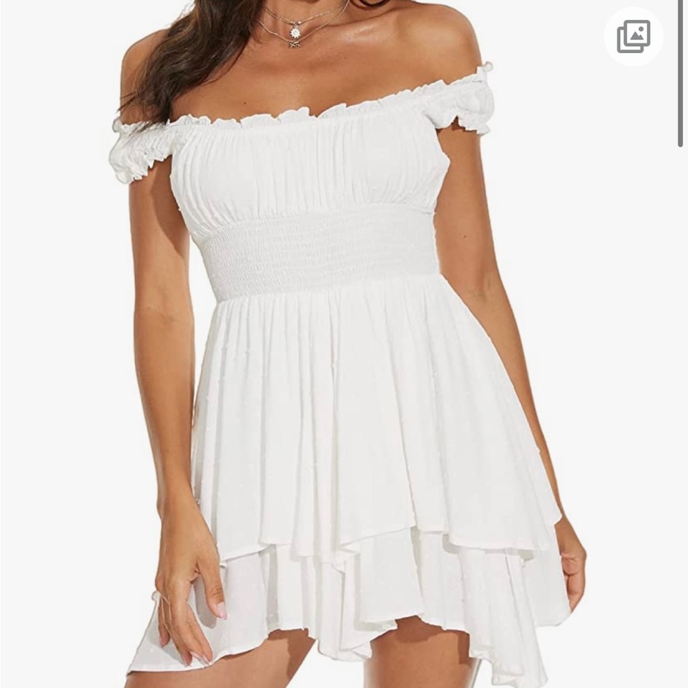 White Romper - Picture 4 of 4